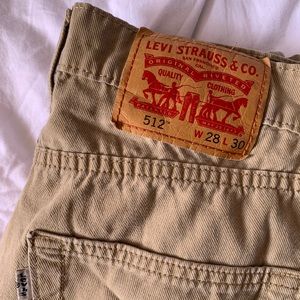 Levi’s 512 Khaki size 28 (size 25)